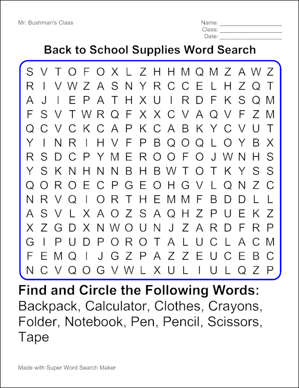 about super word search maker edubakery com